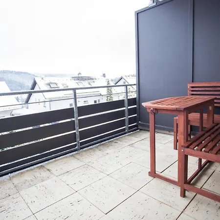 Apartamento Welcome In - In Niedersfeld-winterberg Met Balkon, Mooi Uitzicht En Berging Winterberg
