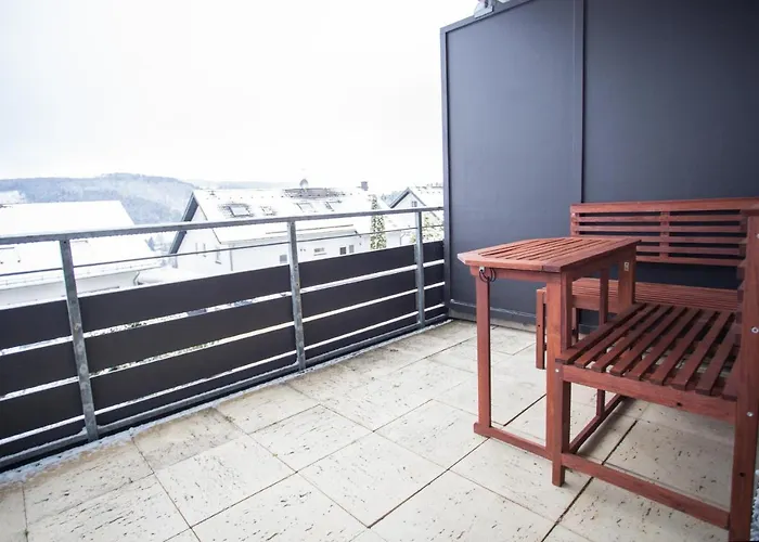Apartment Welcome In - In Niedersfeld-winterberg Met Balkon, Mooi Uitzicht En Berging Winterberg